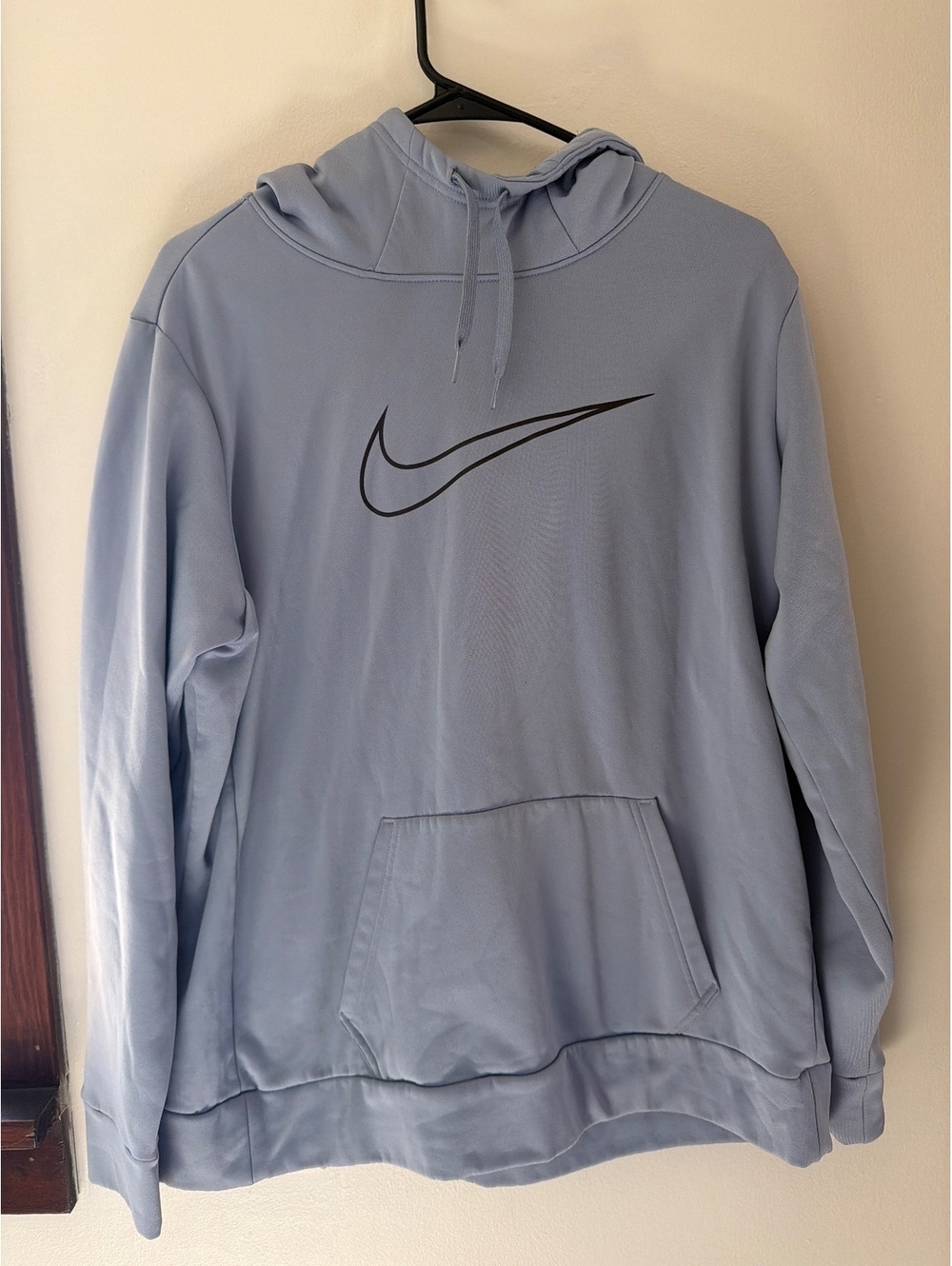 XL - Men - Nike Dri-FIT Light Blue Grey Hoodie Sweatshirt